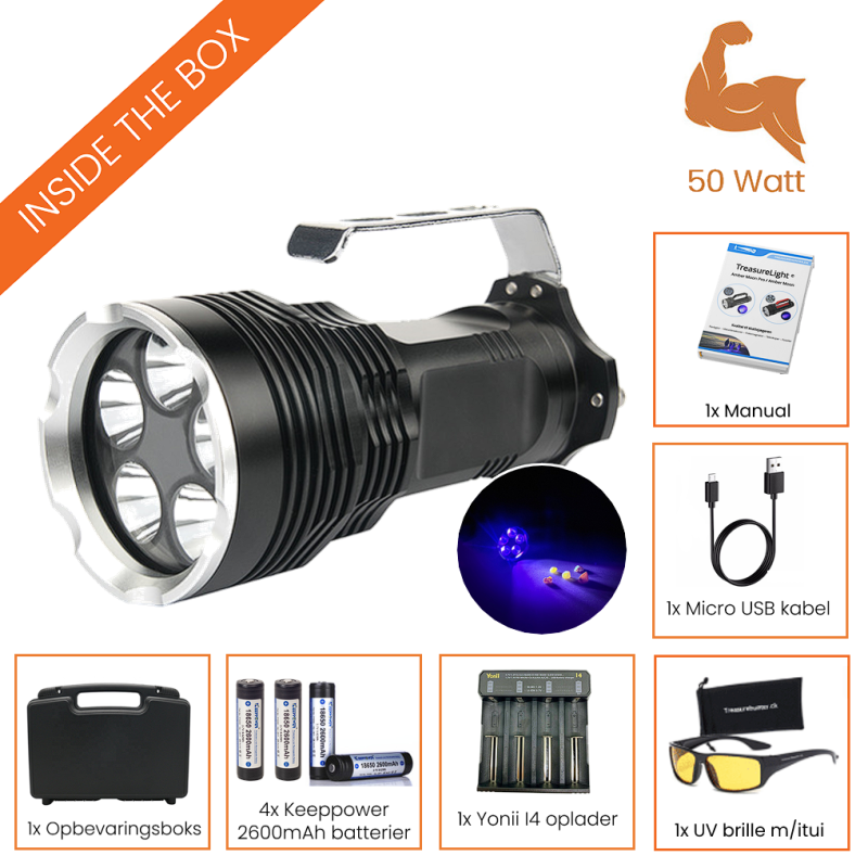 Dark Night 50W UV-lampa - Startkit