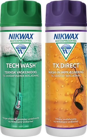 Twinpack Tech Wash/TX-Direct 600 ml – Nikwax