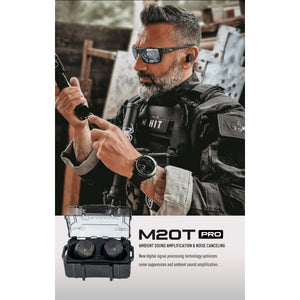 M20T PRO Bluetooth In-Ear Hörselskydd - Earmor