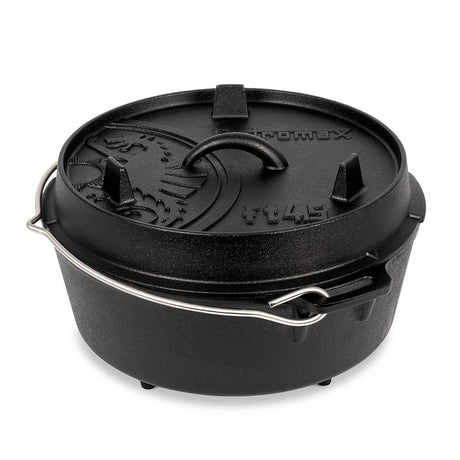 Dutch Oven ft4.5 med ben – 3,5 L gjutjärnsgryta – Petromax