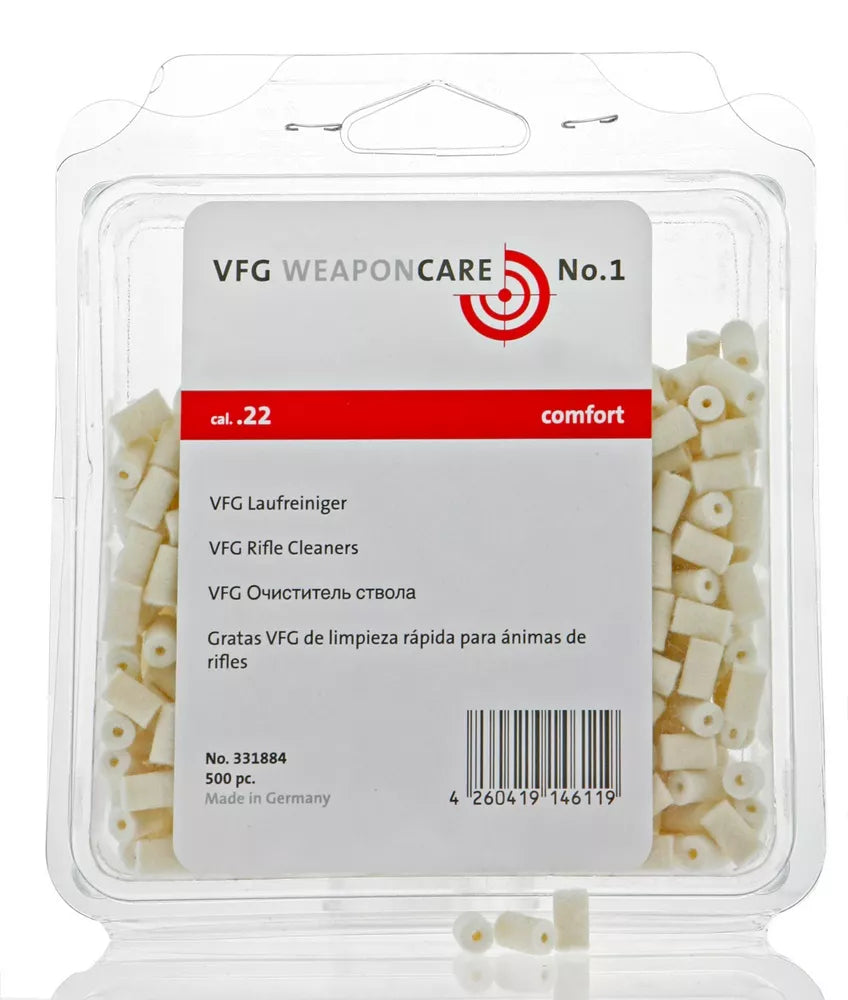 Filtproppar .22 - 500 st. per påse – VFG