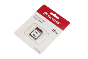 SD-kort 16 GB 300S SD UHS-I U3 (V30) R95/W45 Silver - Transcend