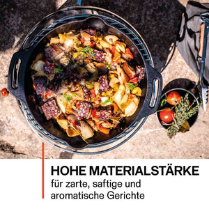 Petromax Dutch Oven ft18 med platt bas – Petromax