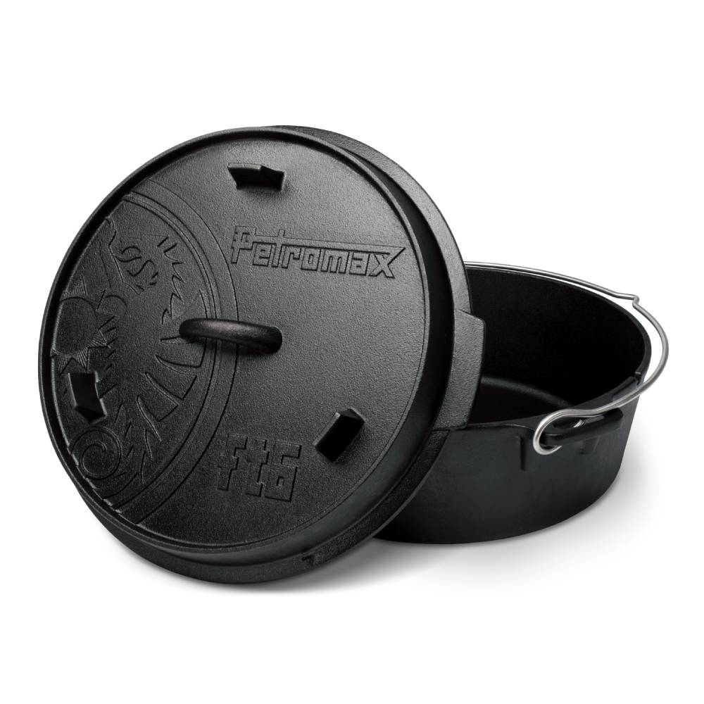 Dutch Oven ft3 med ben – 1,6 L gjutjärnsgryta – Petromax