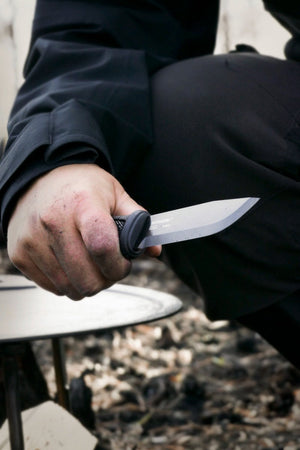 Garberg BlackBlade with Leather Sheath ( - Morakniv