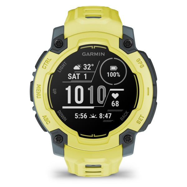Instinct® E – 40 mm, Electric Lime med Twilight-rem – Garmin