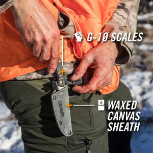 Downwind Caper Svart - Gerber