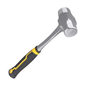 GLOBUZ - Geological Sledgehammer with Vinyl Handle - 1.560 g