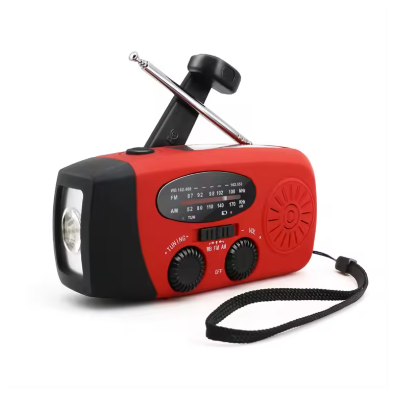 GLOBUZ - Nödradio med 2 000 mAh Powerbank