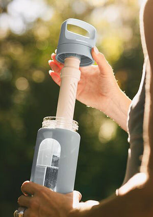 Go Series Glas vattenfilterflaska – LifeStraw