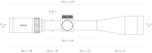 Vantage SF 6-24x44 Half Mil Dot - Hawke