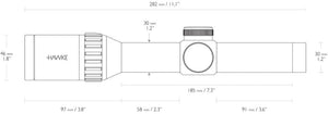 Endurance 30 WA - 1-4x24 L4A Dot – Hawke