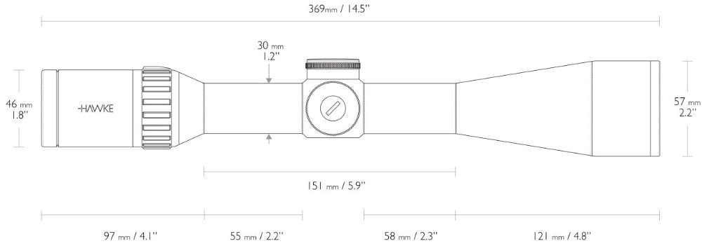 Endurance 30 WA SF - 6-24x50 LR Dot (16x) – Hawke