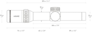 Frontier 30 - 1-6x24 L4A Dot – Hawke