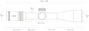 Frontier 30 SF - 2,5-15x50 LR Dot (8x) – Hawke