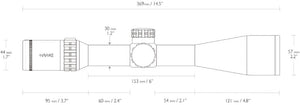 Frontier 30 SF - 4-24x50 LR Dot (16x) – Hawke