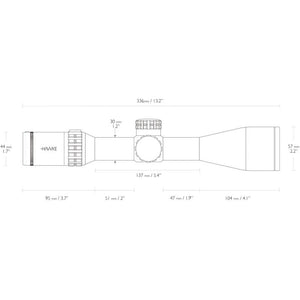 Frontier 30 FFP - 4-20x50 FFP Mil Pro (20x) – Hawke