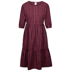 Helen - Dark Cherry Check - Trespass