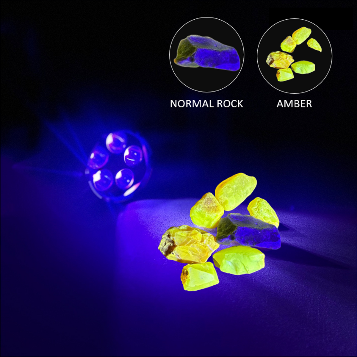 Amber Moon Pro 42W - Endast ficklampa
