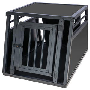 Transportbur i högkvalitativt aluminium – 92x65x65 cm – Kerbl