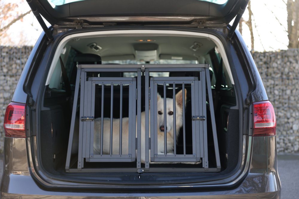 Transportbur i högkvalitativ aluminium - 92x97x68 – Kerbl