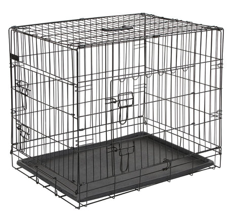 Hundbur i stål hopfällbar – 76x54x64cm – Kerbl