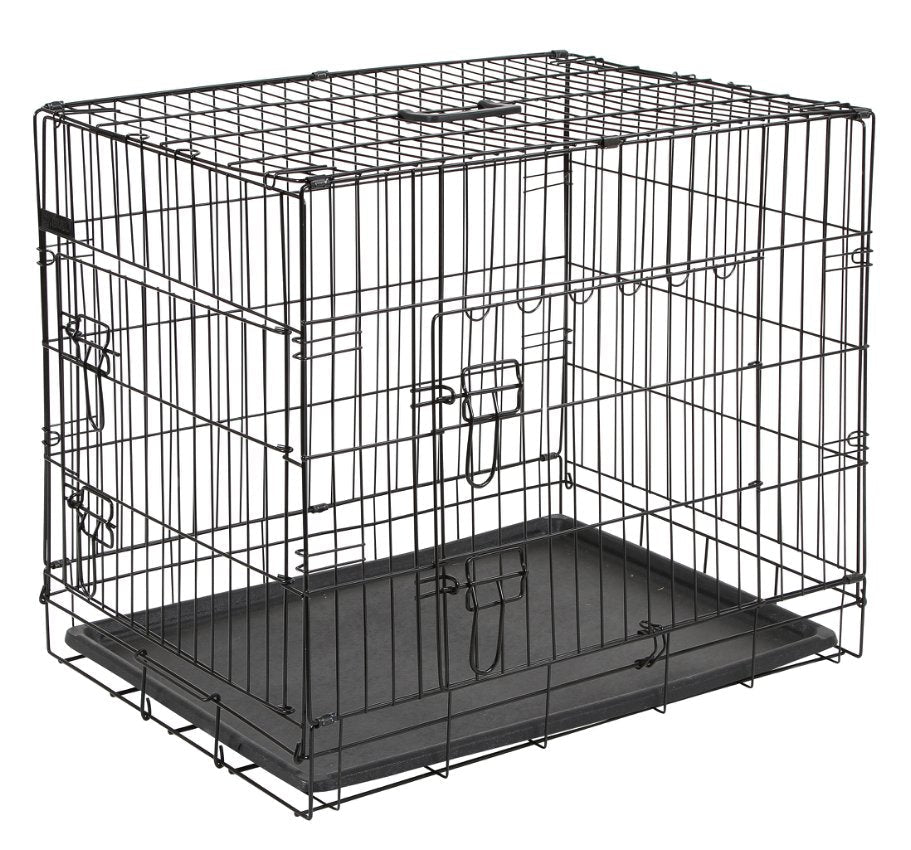 Hundbur i stål hopfällbar - 92x63x74 cm – Kerbl
