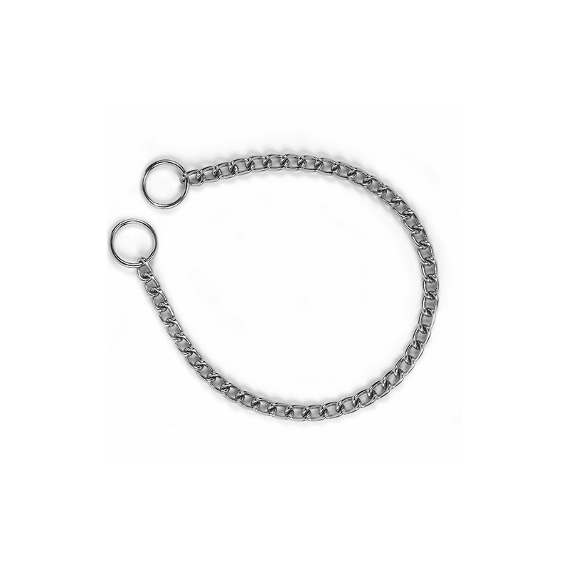 Halsband, strypkedja – 3mm 40cm – Kerbl