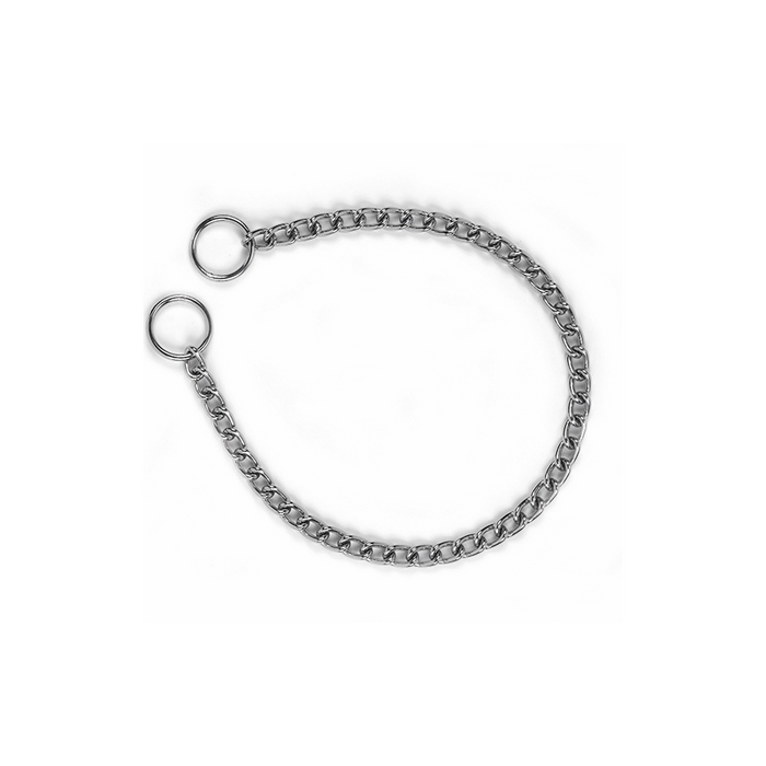 Halsband, strypkedja – 3mm 40cm – Kerbl