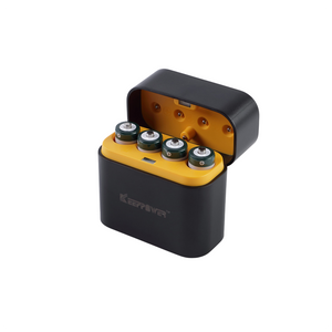 Keeppower i4 – 4 uppladdningsbara AA-batterier med laddare