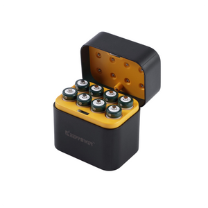 Keeppower i8 – 8 uppladdningsbara AA-batterier med laddare