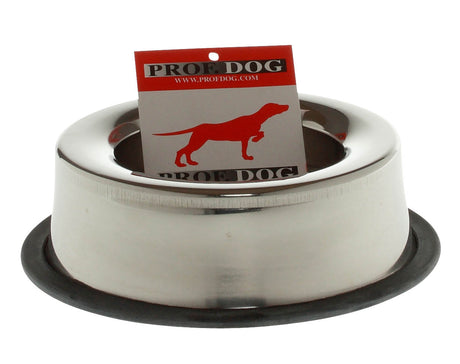 Antispillskål i rostfritt stål - PROF DOG 0.45 L – Prof dog