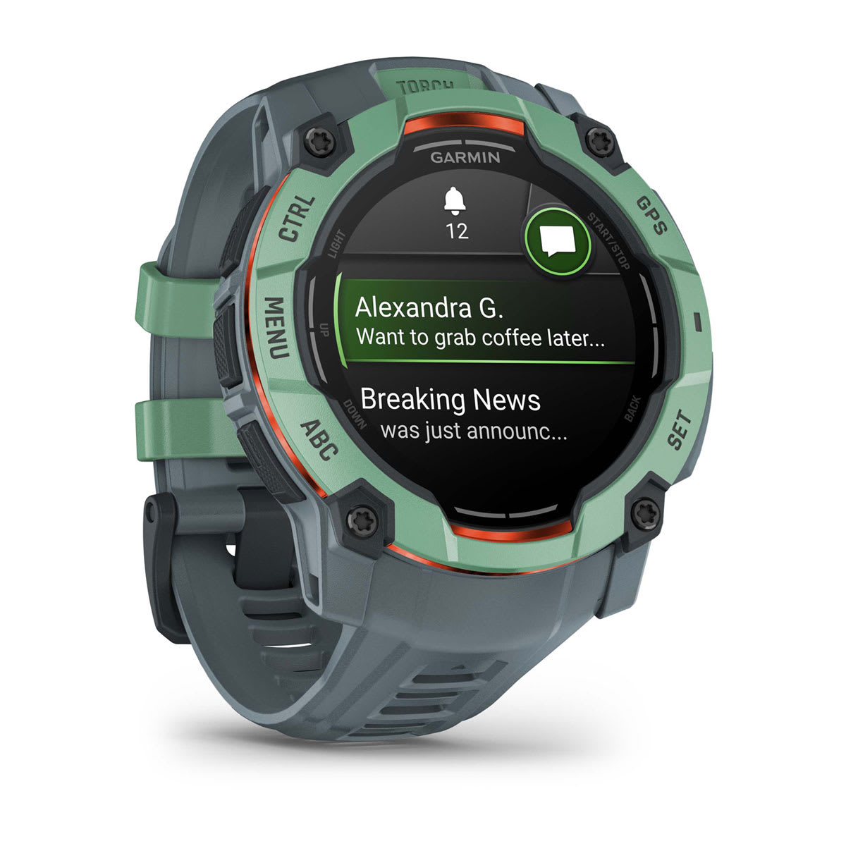 Instinct® 3 – 50 mm, AMOLED, Neotropic med Twilight Rem – Garmin