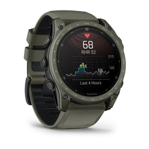 tactix® 8 – 51 mm, AMOLED, Cerakote®-beläggning, Inklusive Applied Ballistics Ultralight™ Solver och Olive Cerakote®-beläggning – Garmin