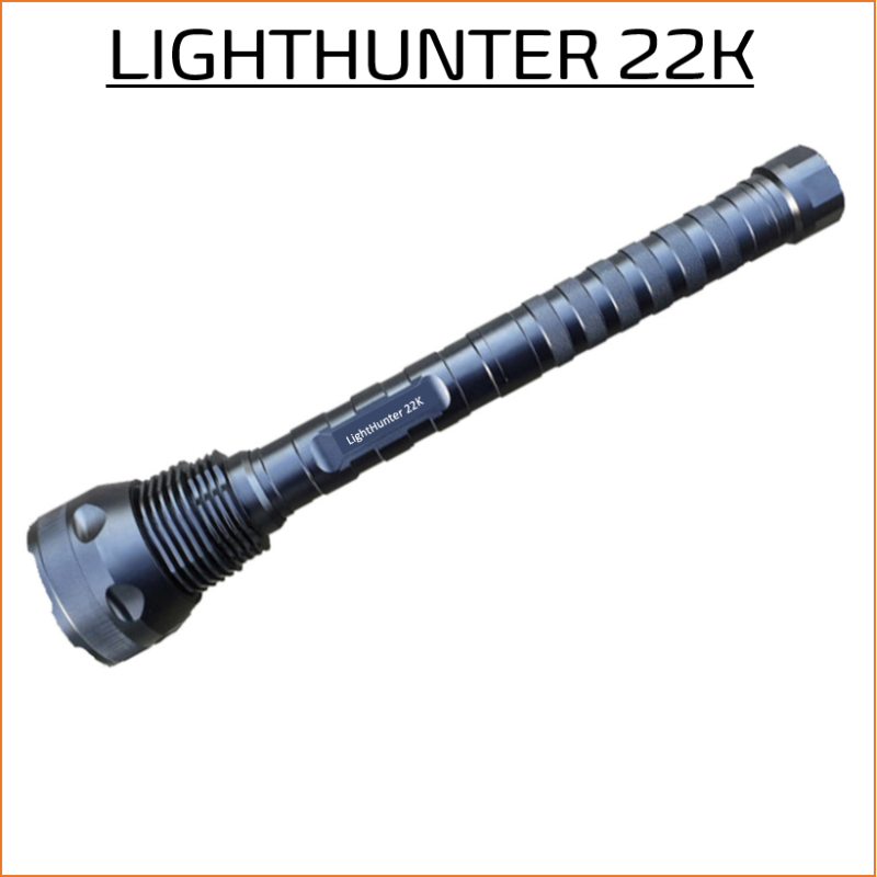 LightHunter 22K 22000 Lumen stavficklampa