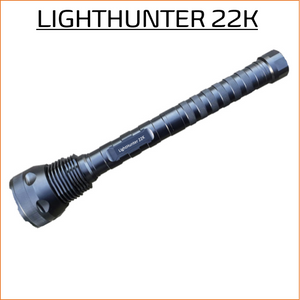 LightHunter 22K 22000 Lumen stavficklampa