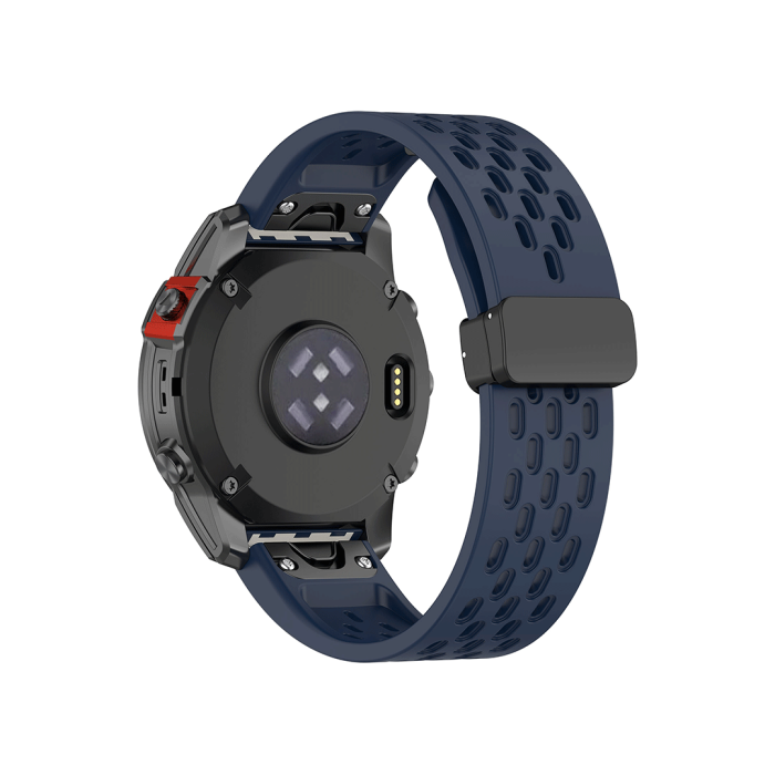 QuickFit® 22 urremme, Navy silikonerem 2