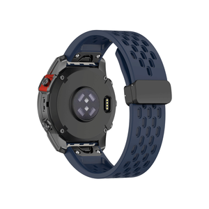 QuickFit® 22 urremme, Navy silikonerem 2