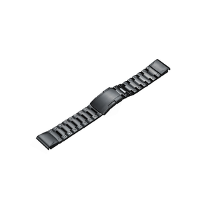 QuickFit® 22 urremme, Sort, sort hardware i rustfrit stål 3