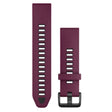 QuickFit® 20 remme, Merlot/Graphite silikone 1