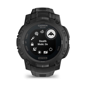 Instinct® 3 – 45 mm, Solar, Tactical Edition, Svart med Svart rem – Garmin