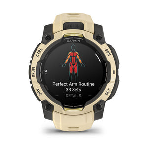 Instinct® 3 – 45 mm, AMOLED, Citrine med Citrine rem – Garmin