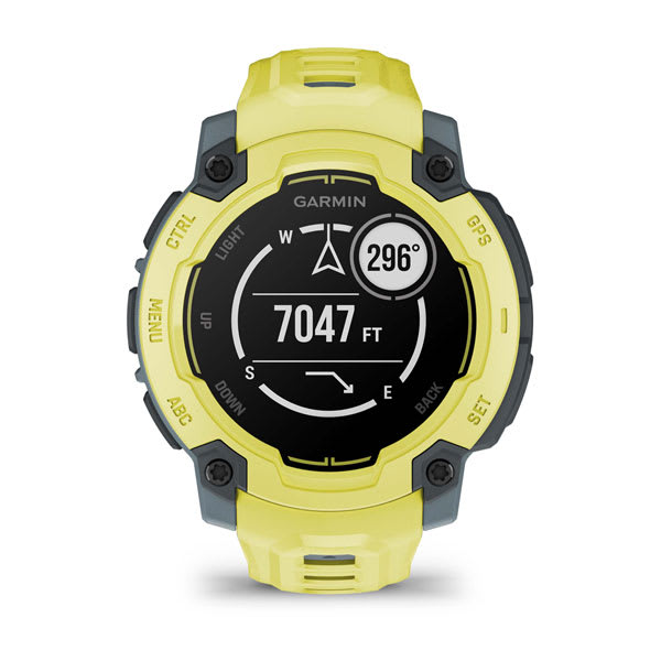 Instinct® E – 45 mm, Electric Lime med Electric Lime armband – Garmin
