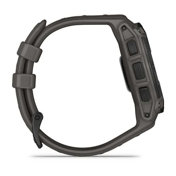 Instinct® E – 45 mm, Svart med Charcoal rem – Garmin