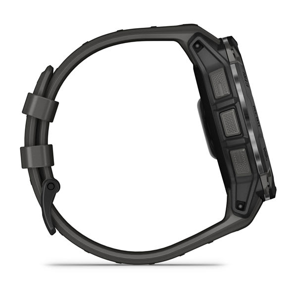 Instinct® 3 – 50 mm, AMOLED, Svart med Charcoal rem – Garmin