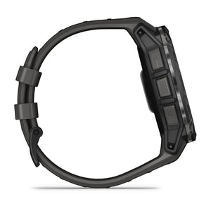 Instinct® 3 – 50 mm, AMOLED, Svart med Charcoal rem – Garmin