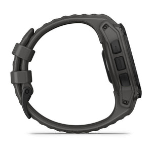 Instinct® E – 40 mm, Svart med Charcoal rem – Garmin
