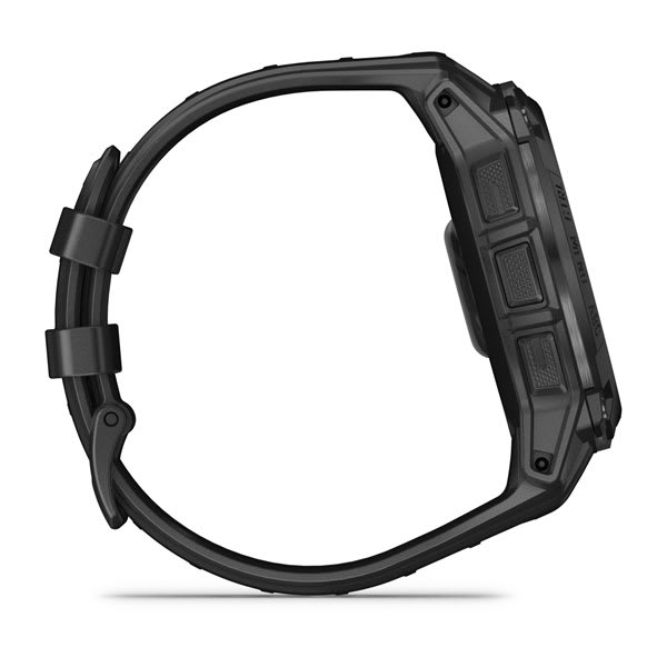 Instinct® 3 – 50 mm, AMOLED, Tactical Edition, Svart med Svart Rem – Garmin
