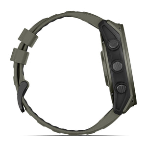tactix® 8 – 51 mm, AMOLED, Cerakote®-beläggning, Inklusive Applied Ballistics Ultralight™ Solver och Olive Cerakote®-beläggning – Garmin