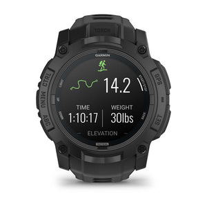 Instinct® 3 – 50 mm, AMOLED, Tactical Edition, Svart med Svart Rem – Garmin